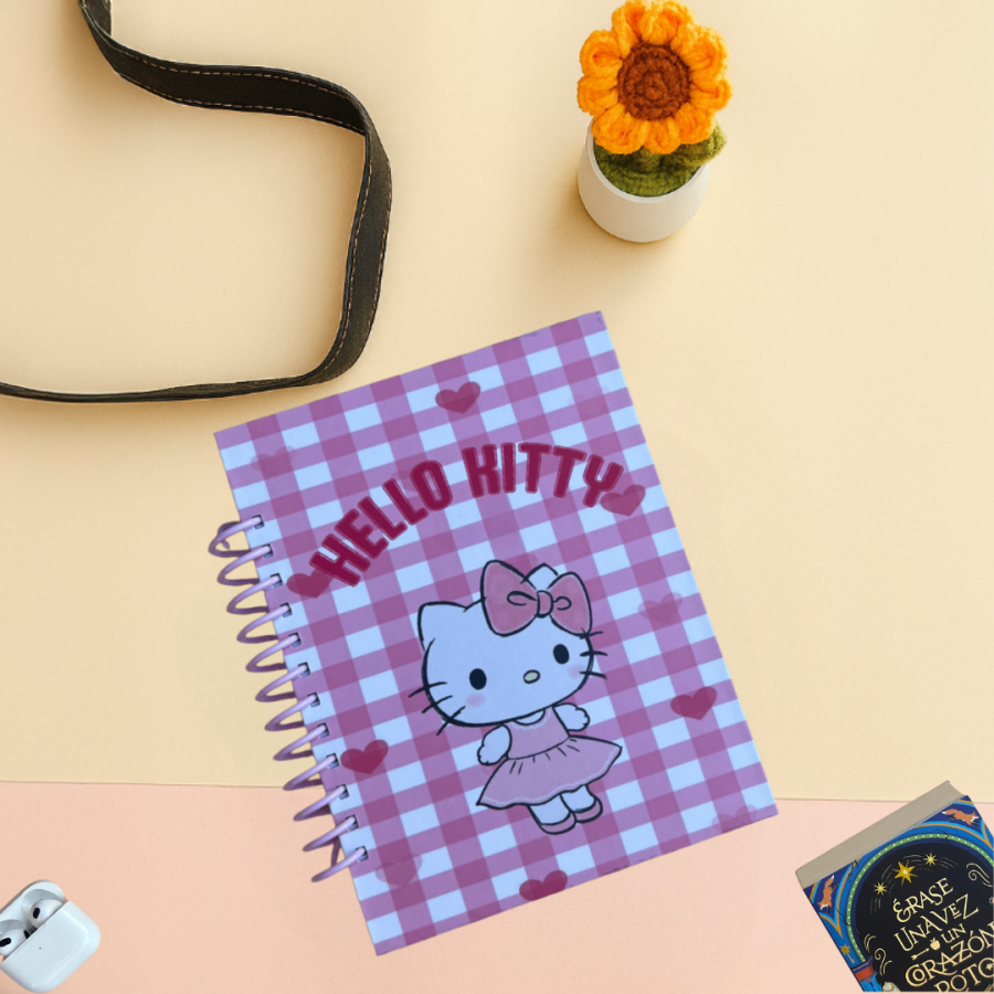 Cuaderno Hello Kitty Pinky vibes