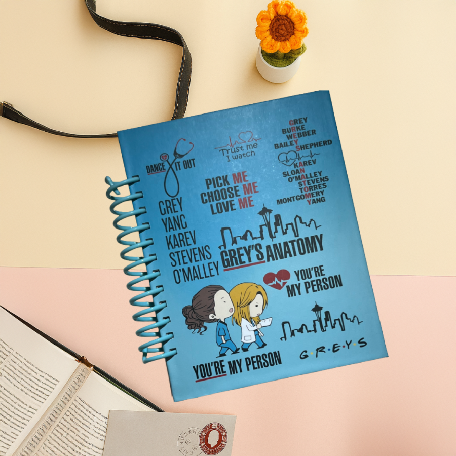 Cuaderno Greys anatomy You’re my person