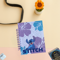 Cuaderno Stitch Blue blossoms