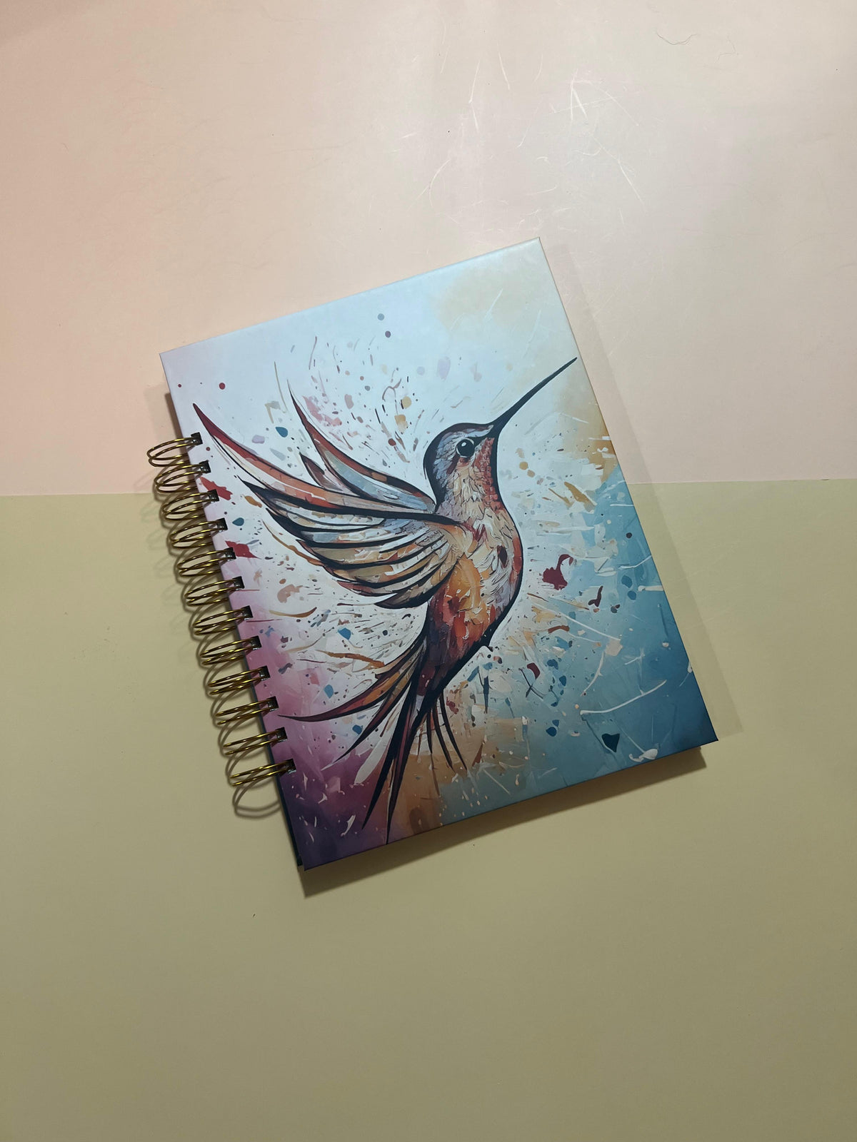Cuaderno vintage Vuelo Colibrí
