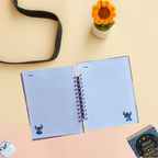 Cuaderno Stitch Blue blossoms