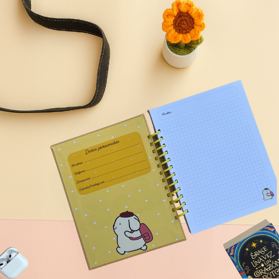 Cuaderno Pompopurin