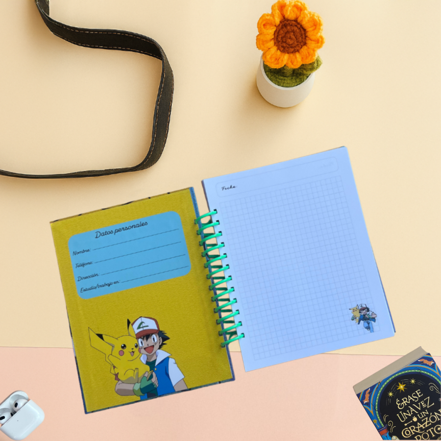 Cuaderno Pokemon Power squad