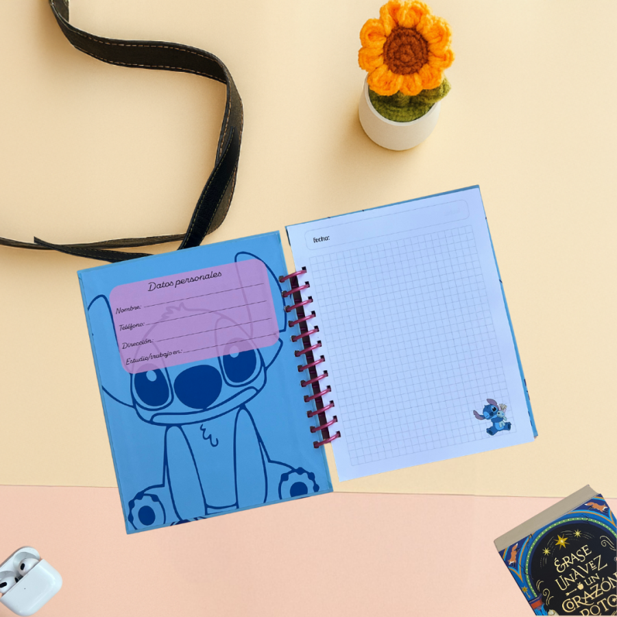 Cuaderno Stitch Soft vibes