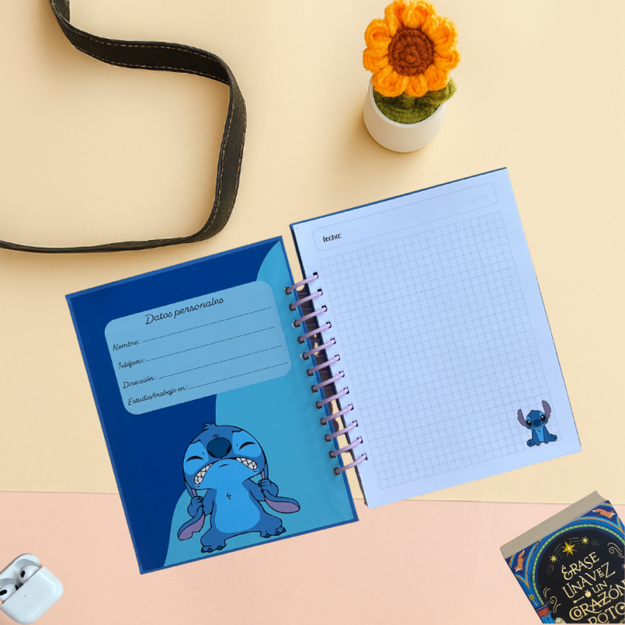Cuaderno Stitch Crazy moods