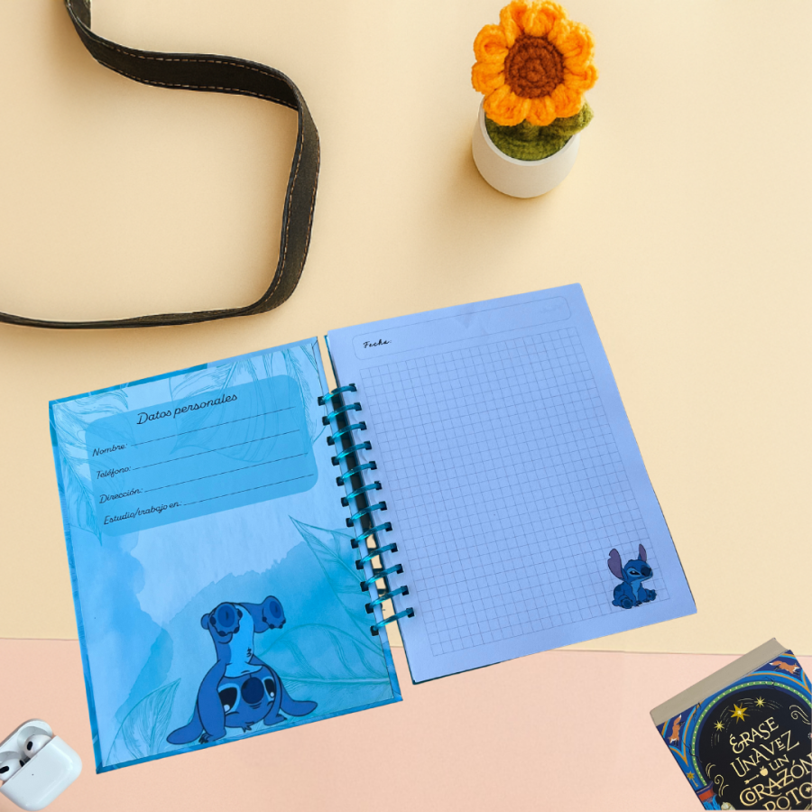Cuaderno Stitch Tropical hugs