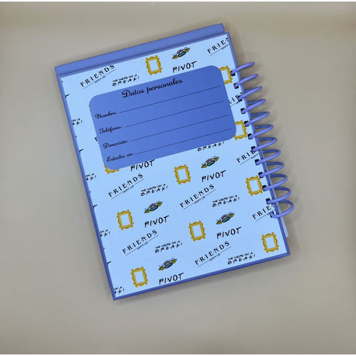 Cuaderno Friends estilo collage