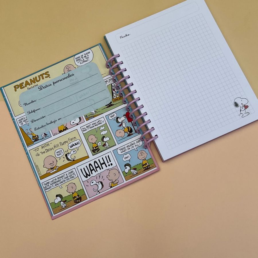 Cuaderno de Snoopy Classic moments