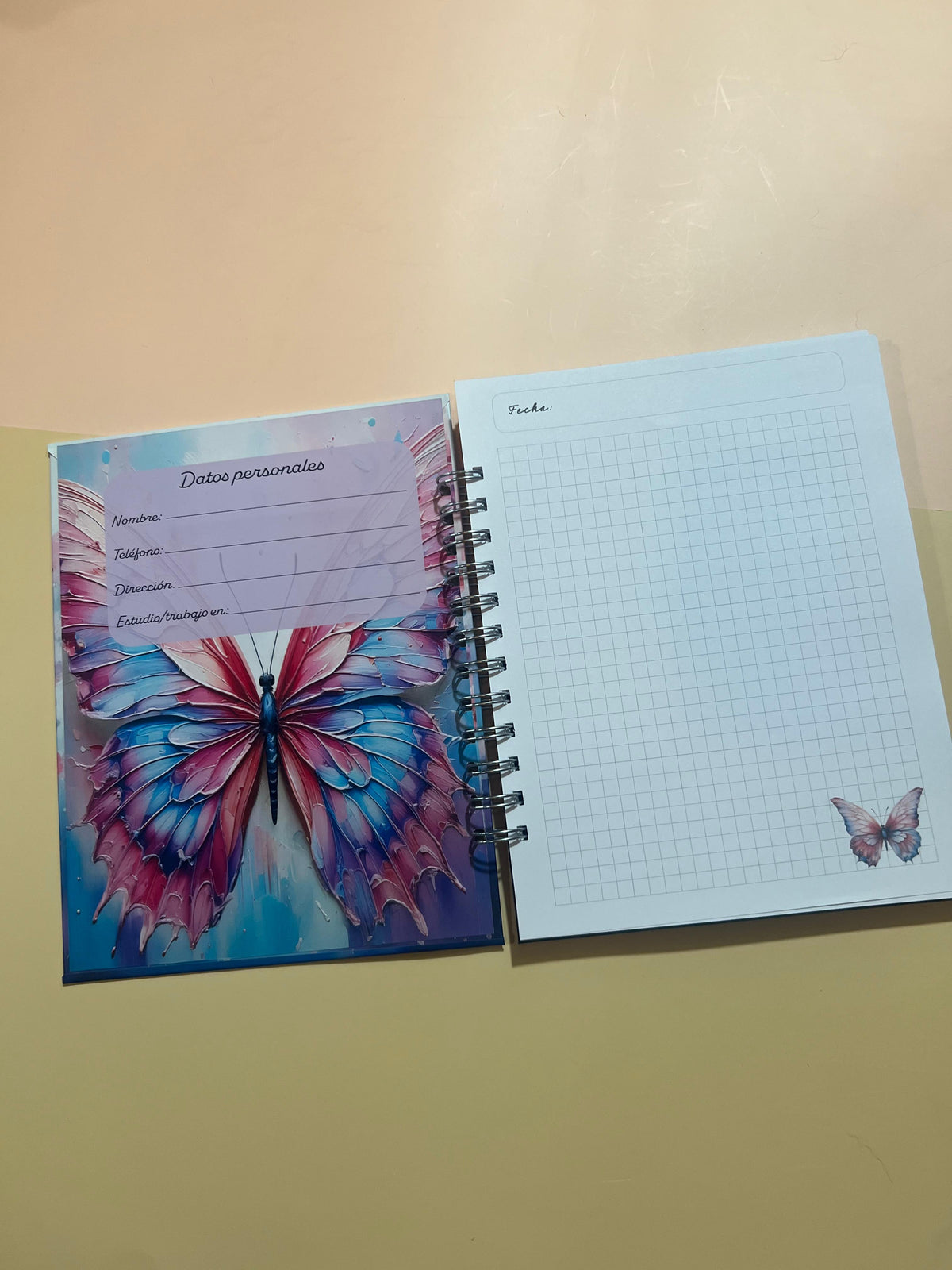 Cuaderno Mariposa