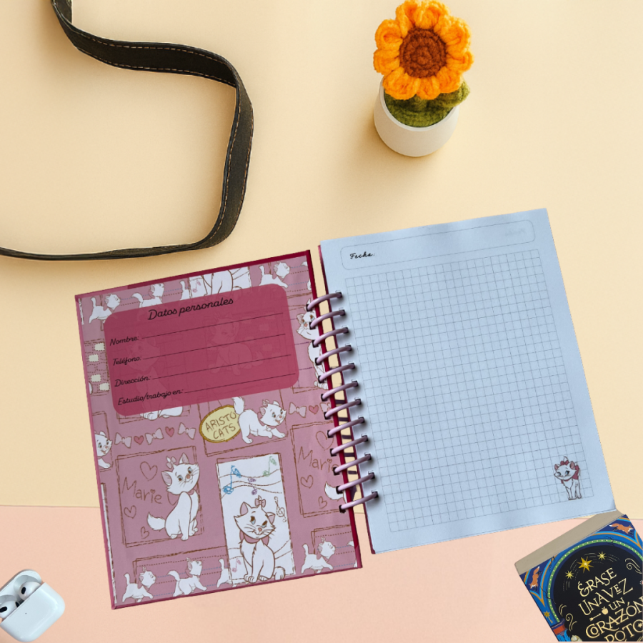 Cuaderno Marie Lovely paws