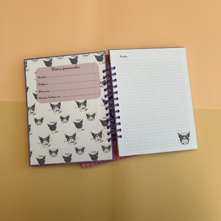 Cuaderno Kuromi 2