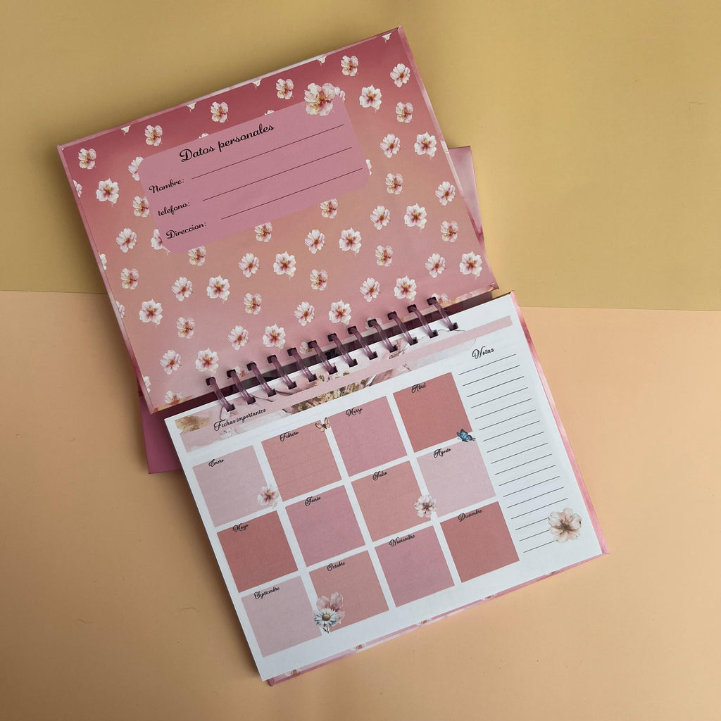 Planner flor de hibisco