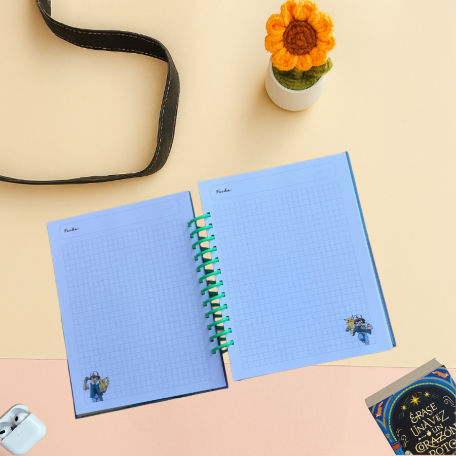 Cuaderno Pokemon Power squad