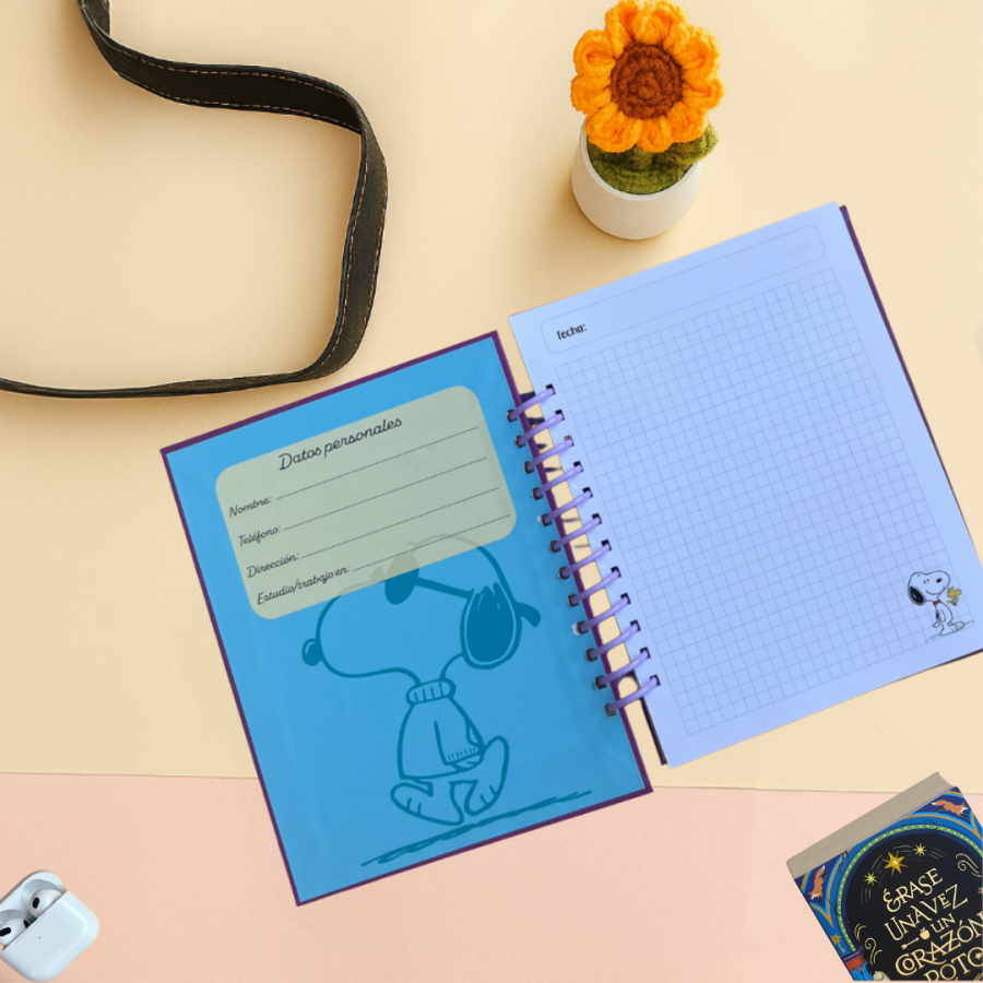 Cuaderno de Snoopy Retro Mood