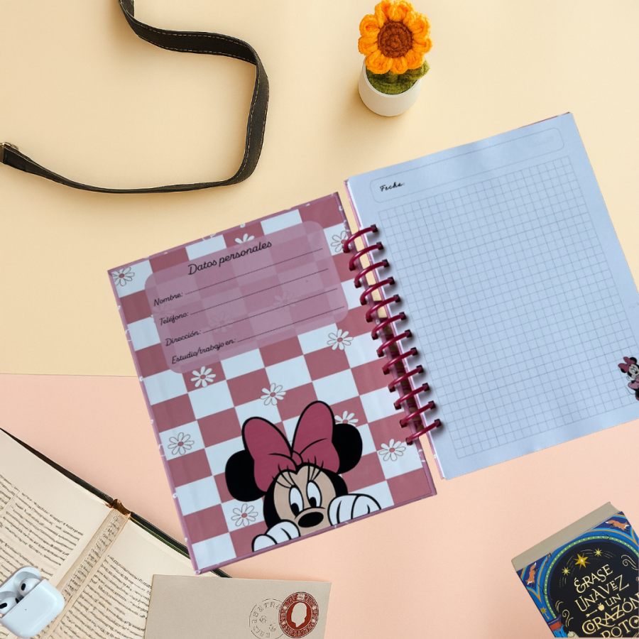 Cuaderno Minnie Sweet kiss