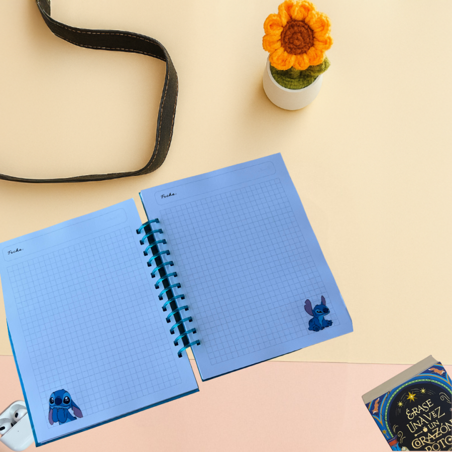 Cuaderno Stitch Tropical hugs
