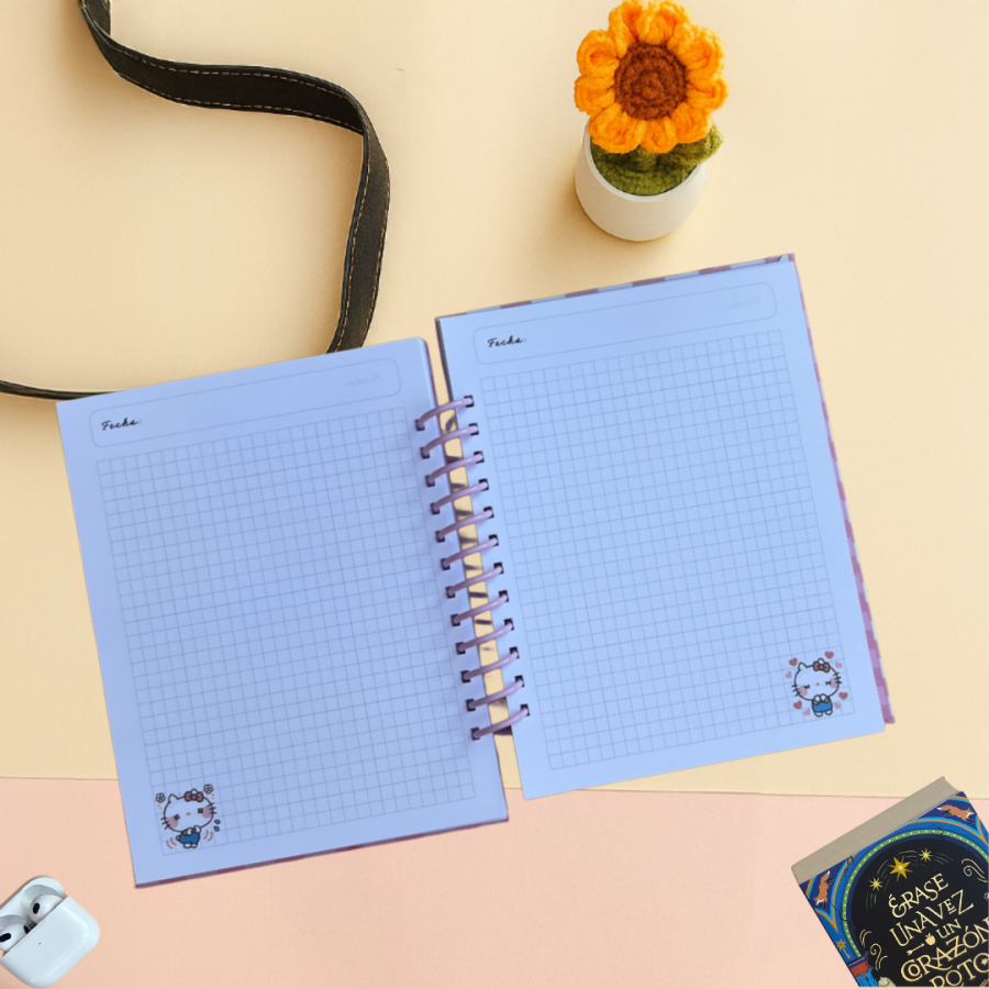 Cuaderno Hello Kitty Pinky vibes