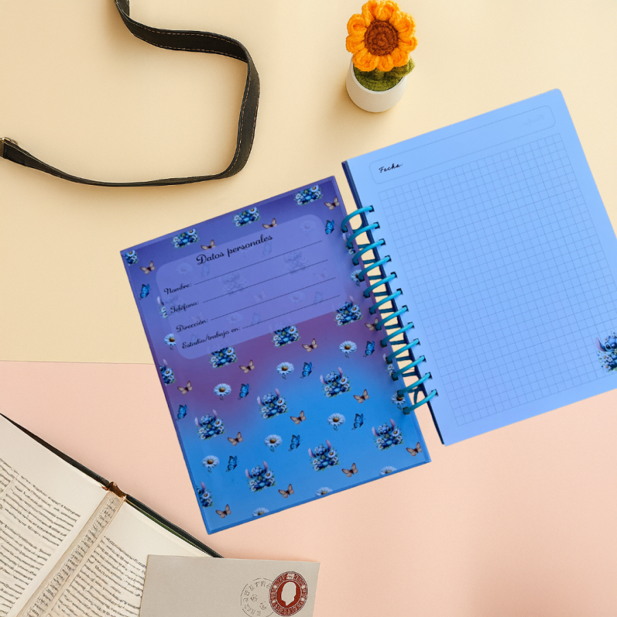 Cuaderno Stitch Butterfly days