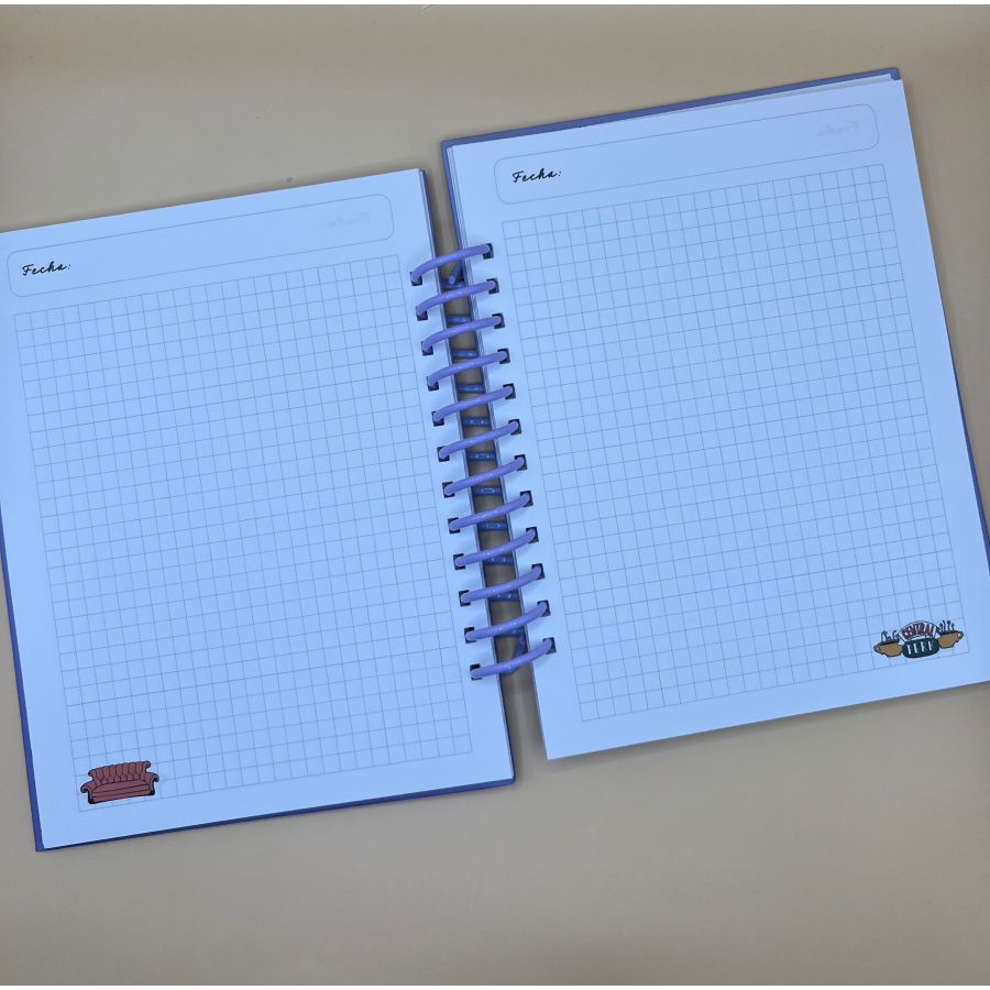 Cuaderno Friends estilo collage