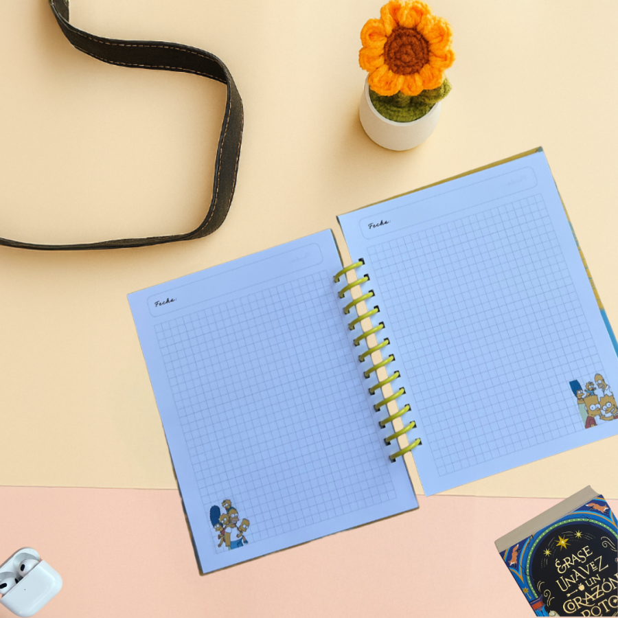 Cuaderno Los simpsons