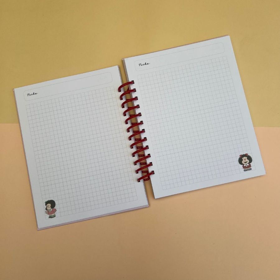 Cuaderno Mafalda facetas