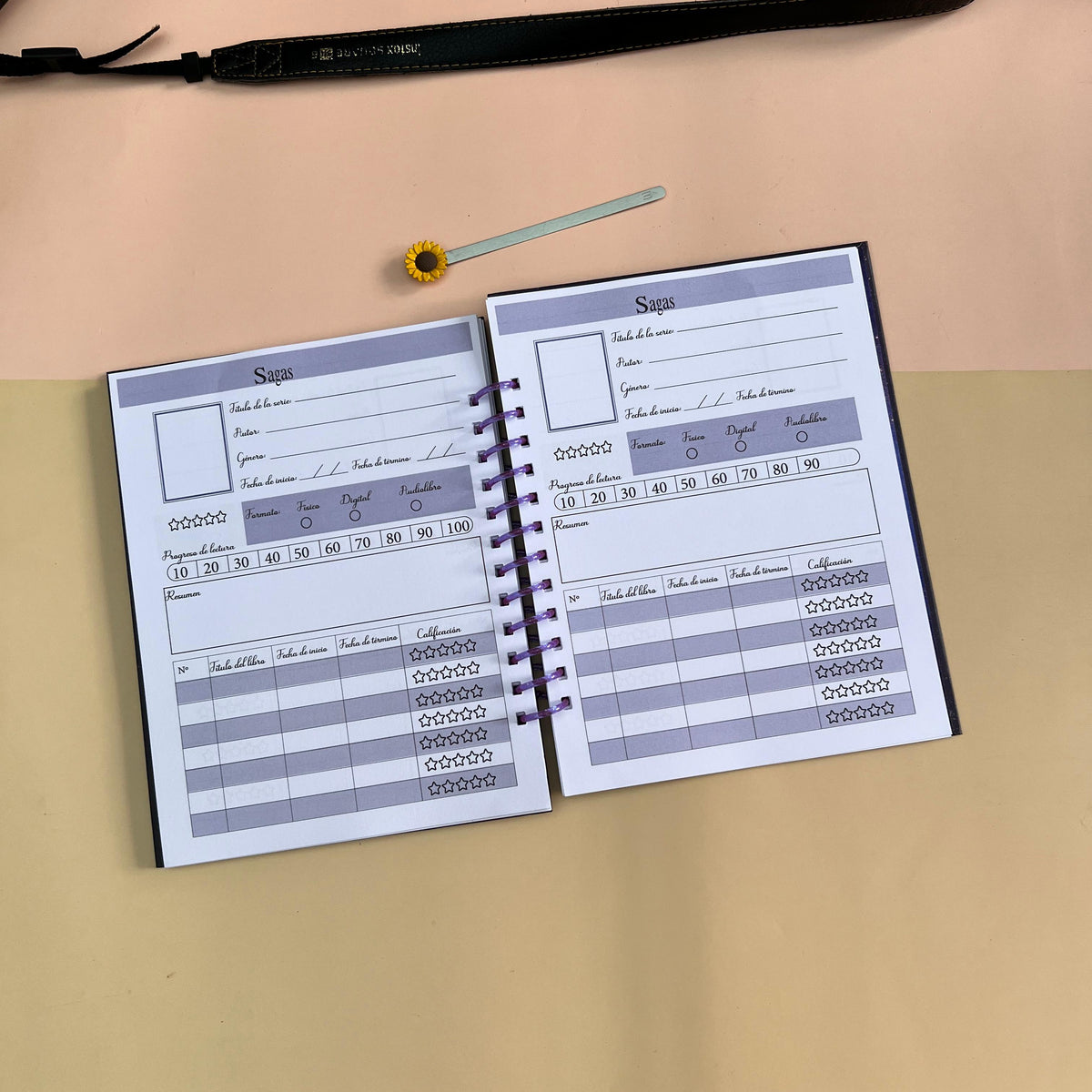 Reading planner Aura
