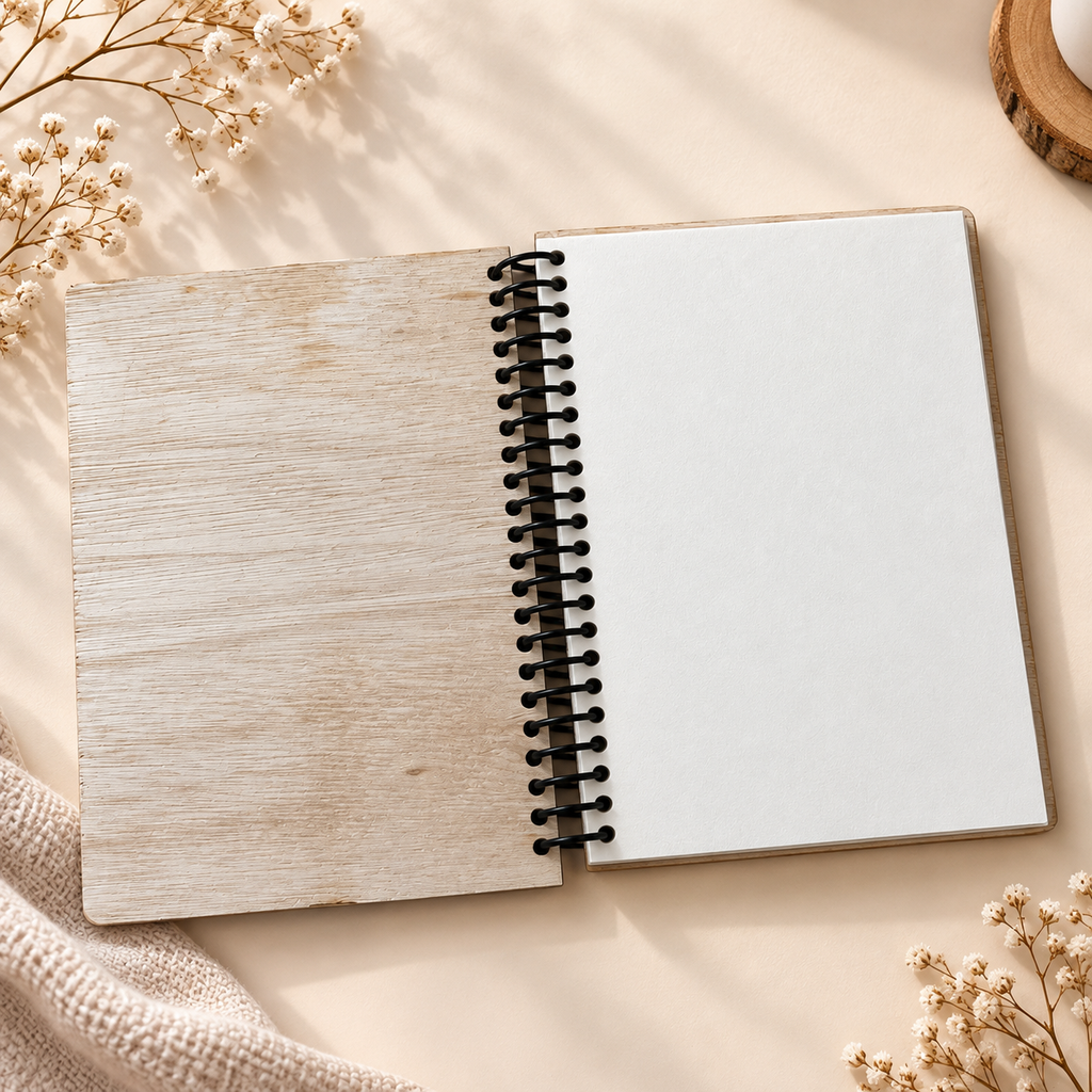 Libreta Madera Calcifer