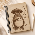 Libreta Madera Totoro