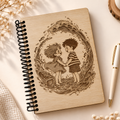Libreta Madera Ponyo