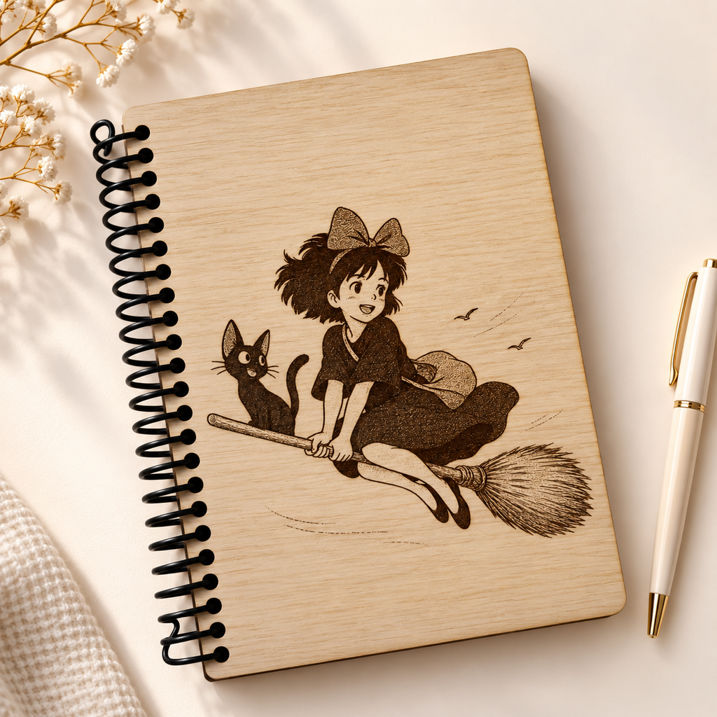 Libreta Madera kikis