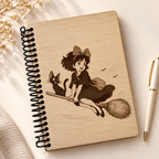Libreta Madera kikis