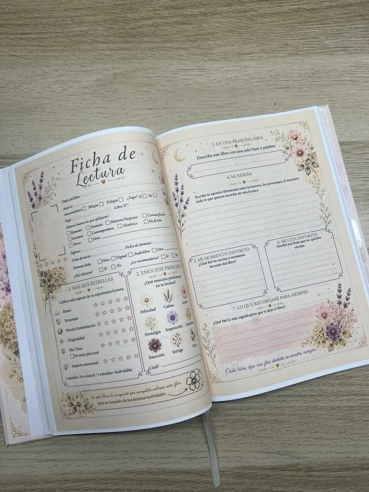 Reading journal edición especial