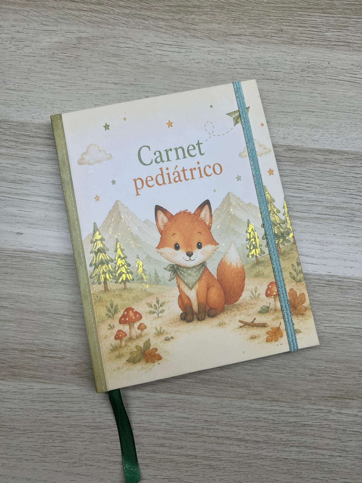 Carnet pedíatrico niño