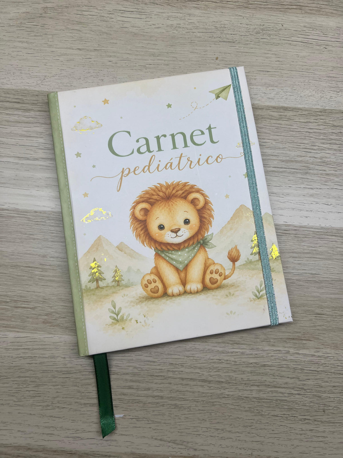 Carnet pedíatrico niño
