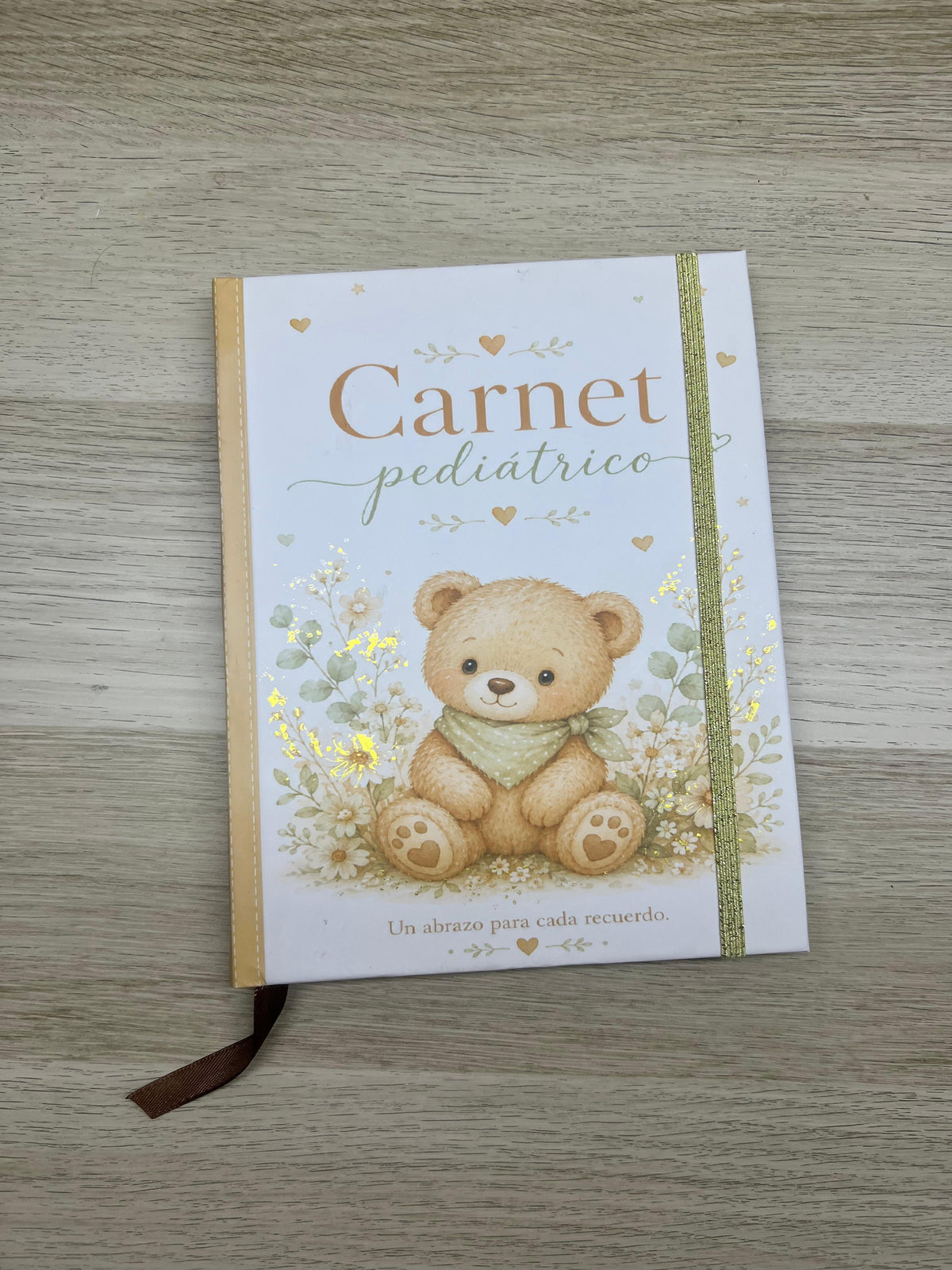 Carnet pedíatrico niño